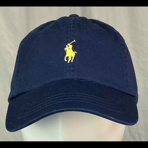 🐎New Polo Ralph Lauren Blue Adjustable Hat Cap